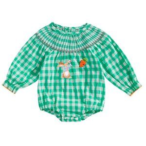 Peter Rabbit Romper Bunny Birthday Long Sleeve Top Rabbit Bodysuit Easter Dress